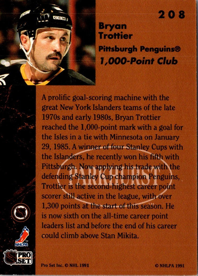 1991 Parkhurst French Bryan Trottier