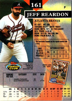 1993 Stadium Club First Day Production Jeff Reardon #161