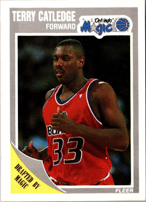 1989 Fleer Terry Catledge #108
