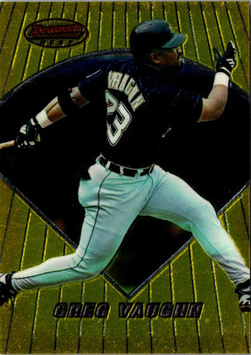 1996 Bowman's Best Greg Vaughn #27
