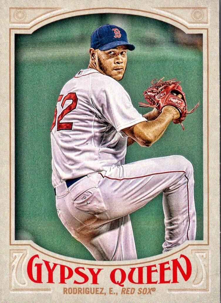 2016 Topps Gypsy Queen Eduardo Rodriguez