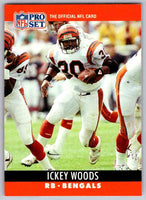 1990 Pro Set Ickey Woods #66