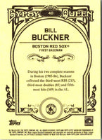 2013 Topps Gypsy Queen Bill Buckner #40