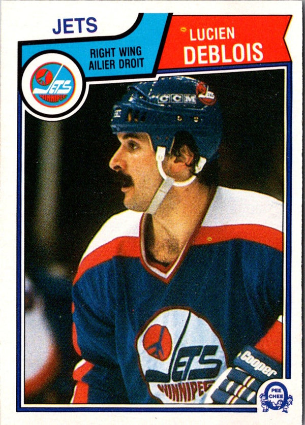 1983 O-Pee-Chee Lucien DeBlois #383