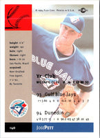 1994 Fleer Excel Jose Pett #140