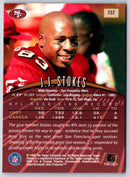 1998 Topps Finest Football J.J. Stokes