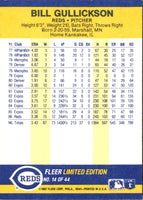 1987 Fleer Record Setters Bill Gullickson #14