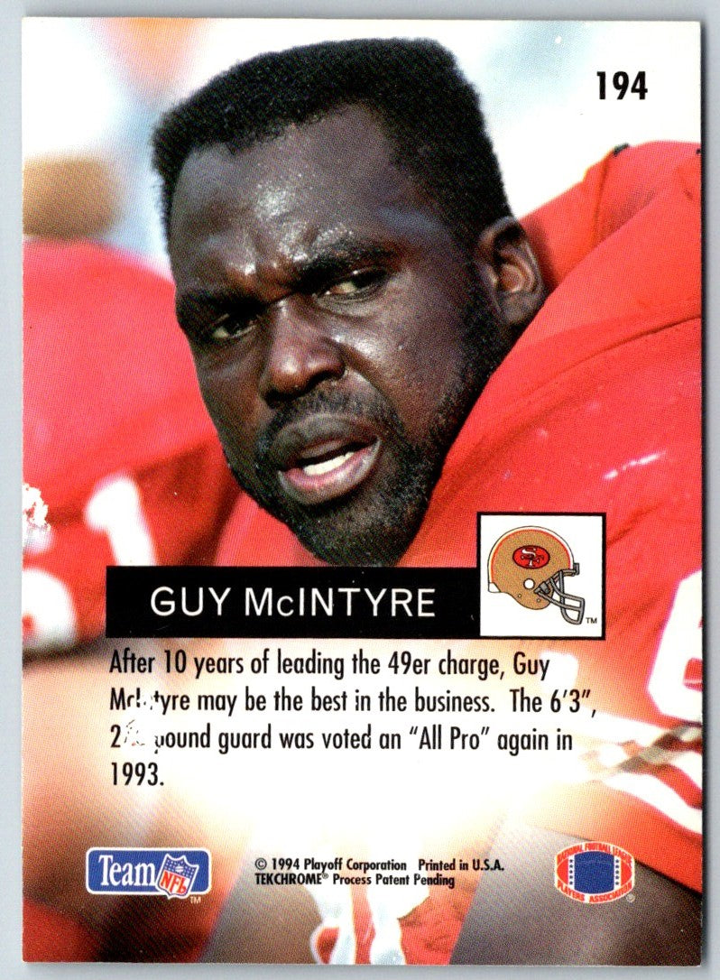 1994 Playoff Guy McIntyre