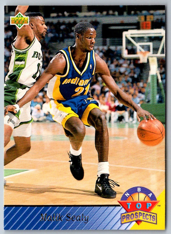 1992 Upper Deck Malik Sealy #465