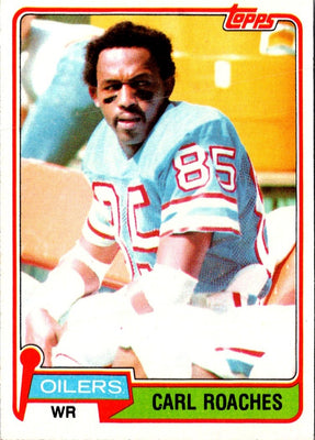 1981 Topps Carl Roaches #198 Rookie EX