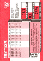 1989 Fleer Trent Tucker #105