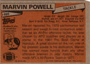 1981 Topps Marvin Powell