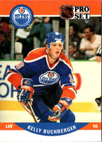 1996 Edmonton Oilers Postcards Kelly Buchberger #16