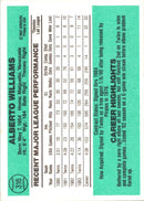 1984 Donruss Al Williams