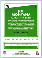 2020 Donruss Aqueous Test Joe Montana #9