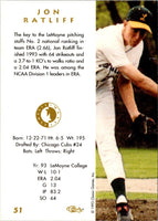 1992 Classic Draft Picks Jonathan Nunnally #51