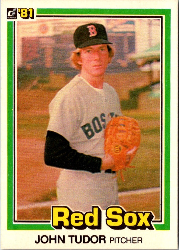 1981 Donruss John Tudor #457B Rookie