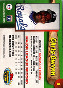 1993 Stadium Club Kansas City Royals Chris Gwynn