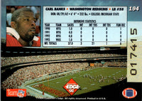 1994 Collector's Edge Carl Banks #194