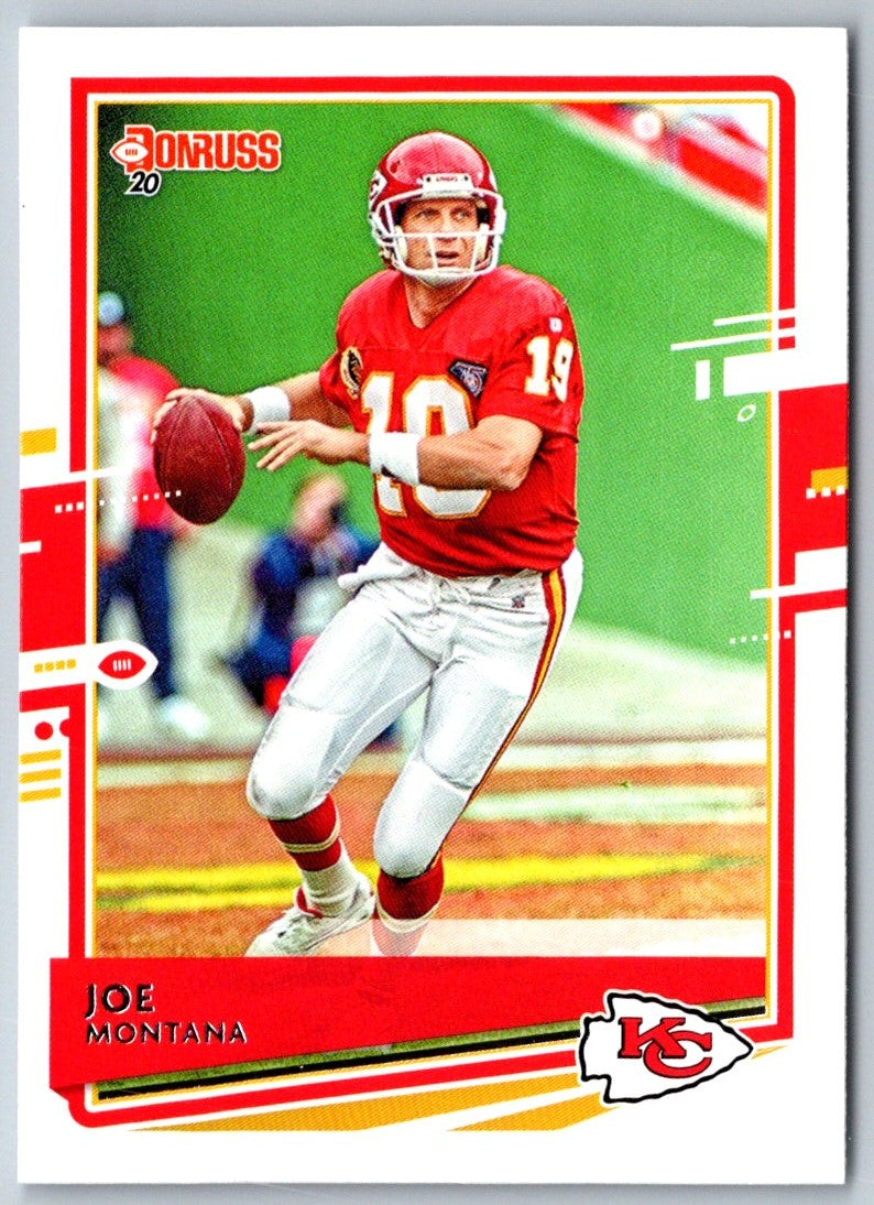 2020 Donruss Aqueous Test Joe Montana