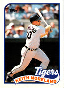 1989 Topps Traded Keith Moreland