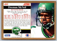 1991 Score Freeman McNeil #495