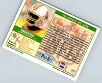 1989 NFL Proset Bruce Hill #417