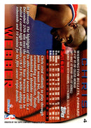 1996 Topps Chris Webber