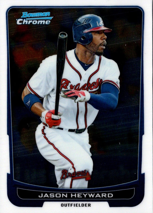 2012 Bowman Chrome Jason Heyward #202