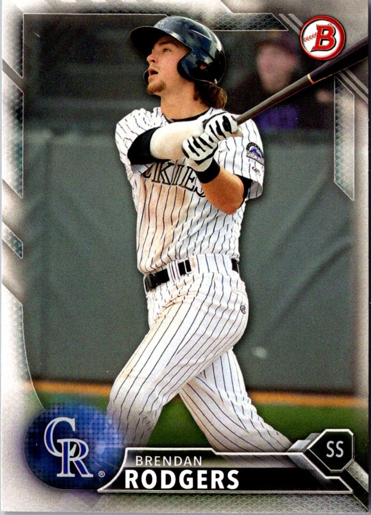 2016 Bowman Prospects Brendan Rodgers