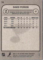 2011 O-Pee-Chee David Perron #74