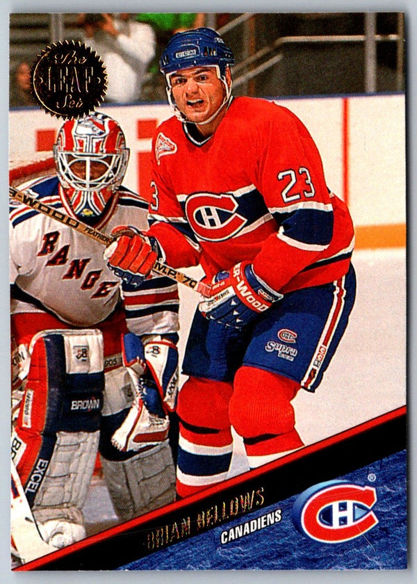 1993 Leaf Brian Bellows #76