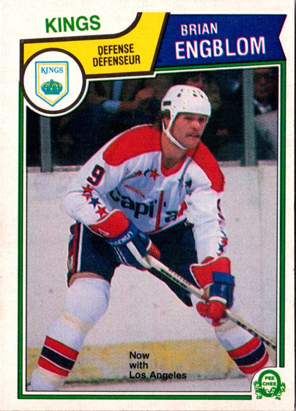 1983 O-Pee-Chee Brian Engblom #368