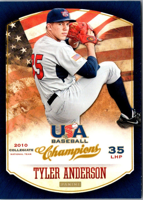 2013 Panini USA Champions Tyler Anderson #6