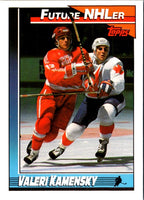 1991 Topps Valeri Kamensky #513 Rookie
