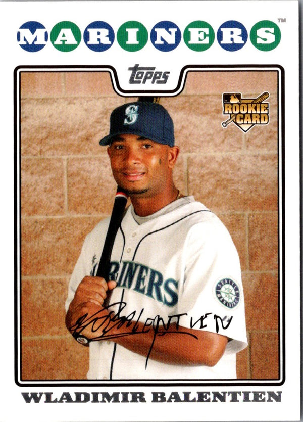 2008 Topps Wladimir Balentien #57 Rookie