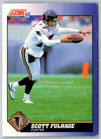 1991 Score Scott Fulhage #39