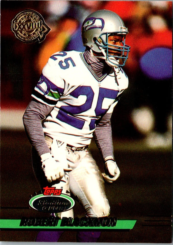 1993 Stadium Club Super Teams Bowl Robert Blackmon #179