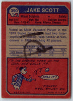 1973 Topps Jake Scott #390