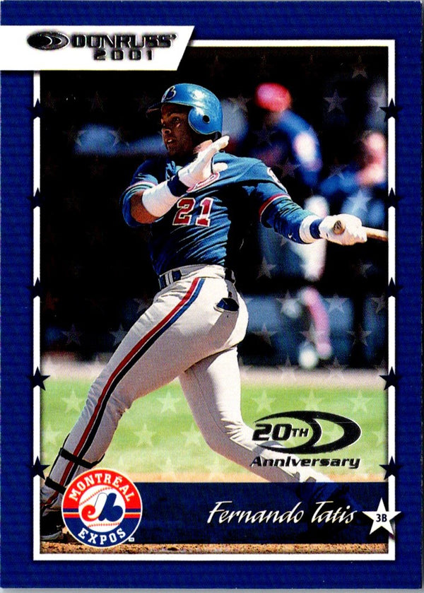 2001 Donruss Fernando Tatis #139