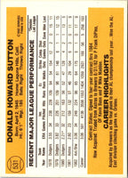 1983 Donruss Don Sutton #531B