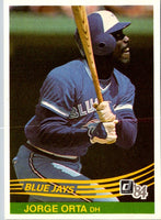 1984 Donruss Jorge Orta #317