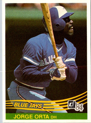 1984 Donruss Jorge Orta #317