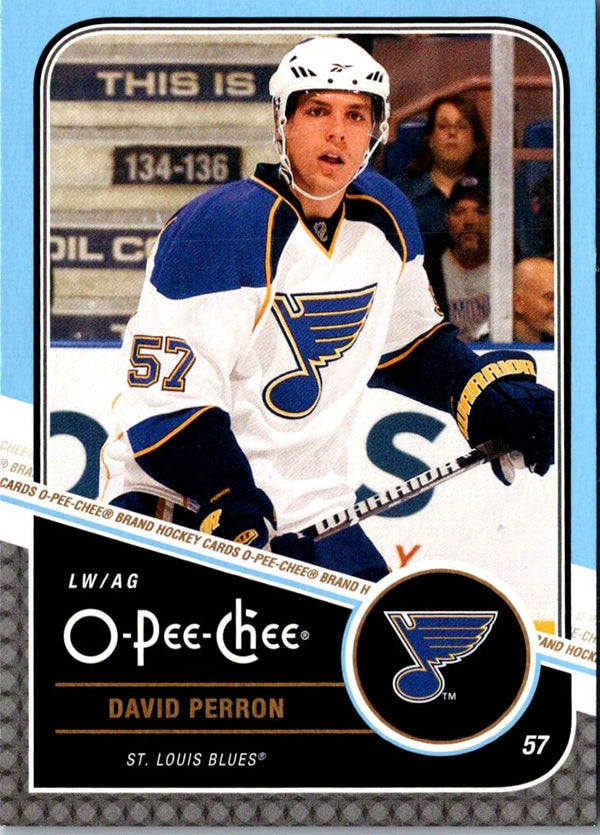 2011 O-Pee-Chee David Perron #74