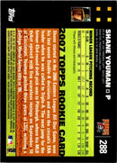 2007 Topps Chrome Shane Youman