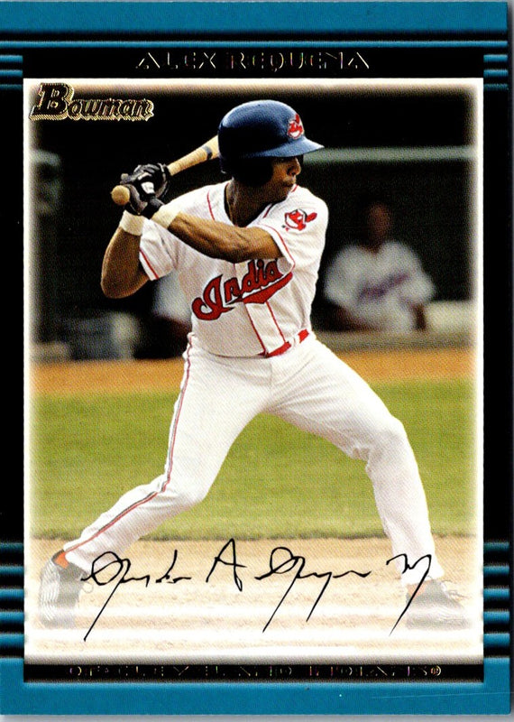 2002 Bowman Alex Requena #378 Rookie