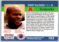 1990 Proset Robert Blackmon #703