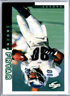 1998 Playoff Contenders Pennants Blue Felt Irving Fryar #72