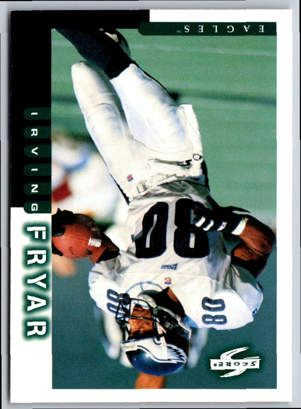 1998 Playoff Contenders Pennants Blue Felt Irving Fryar #72