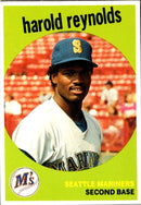 1989 Baseball Card Magazine '59 Topps Replicas Harold Reynolds